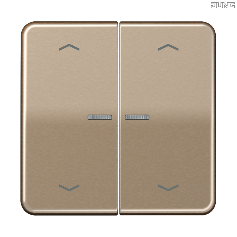 Jung BRG 12-5 PK 42 Abdeckung mit Kipphebel "Kegel" 1-fach 2 Kipphebel