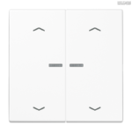 Jung BRG 12-5 PK 42 Abdeckung mit Kipphebel "Kegel" 1-fach 2 Kipphebel
