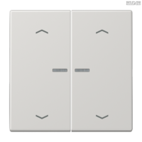Jung BRG 12-5 PK 42 Abdeckung mit Kipphebel "Kegel" 1-fach 2 Kipphebel