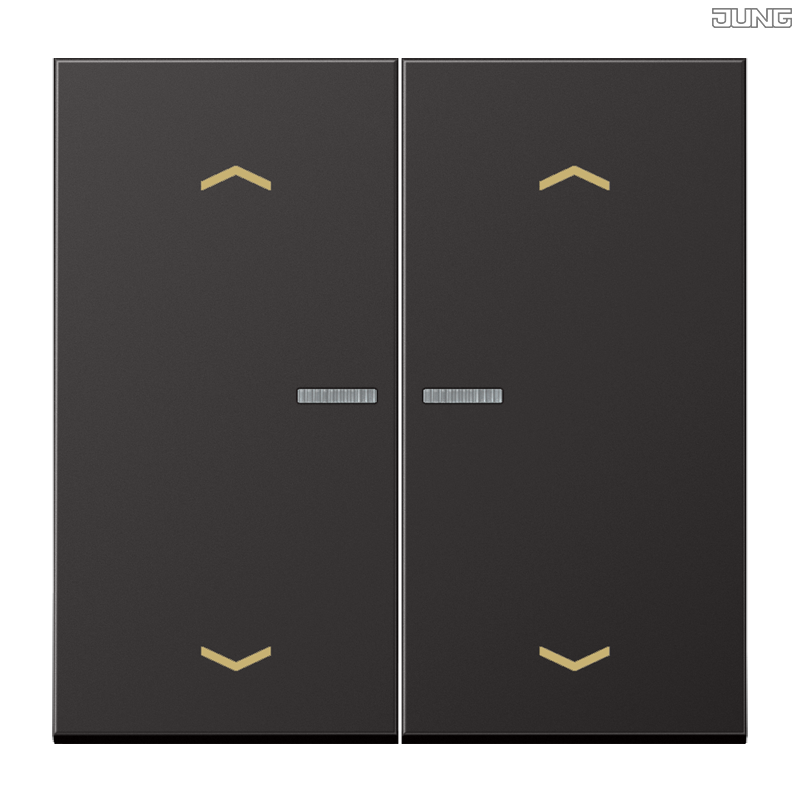 Jung BRG 12-5 PK 42 Abdeckung mit Kipphebel "Kegel" 1-fach 2 Kipphebel