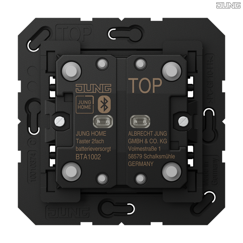 Jung BRG 12-5 PK 42 Abdeckung mit Kipphebel "Kegel" 1-fach 2 Kipphebel