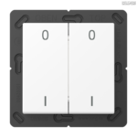 Jung BRG 12-5 PK 42 Abdeckung mit Kipphebel "Kegel" 1-fach 2 Kipphebel