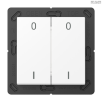 Jung BRG 12-5 PK 42 Abdeckung mit Kipphebel "Kegel" 1-fach 2 Kipphebel