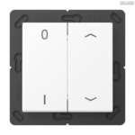 Jung BRG 12-5 PK 42 Abdeckung mit Kipphebel "Kegel" 1-fach 2 Kipphebel