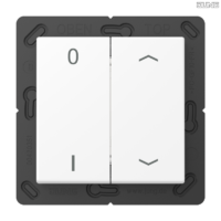 Jung BRG 12-5 PK 42 Abdeckung mit Kipphebel "Kegel" 1-fach 2 Kipphebel