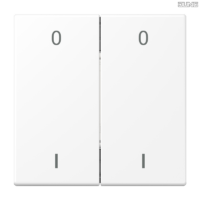 Jung BRG 12-5 PK 42 Abdeckung mit Kipphebel "Kegel" 1-fach 2 Kipphebel