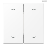 Jung BRG 12-5 PK 42 Abdeckung mit Kipphebel "Kegel" 1-fach 2 Kipphebel