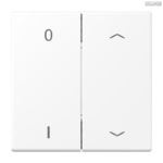 Jung BRG 12-5 PK 42 Abdeckung mit Kipphebel "Kegel" 1-fach 2 Kipphebel