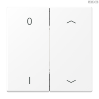 Jung BRG 12-5 PK 42 Abdeckung mit Kipphebel "Kegel" 1-fach 2 Kipphebel