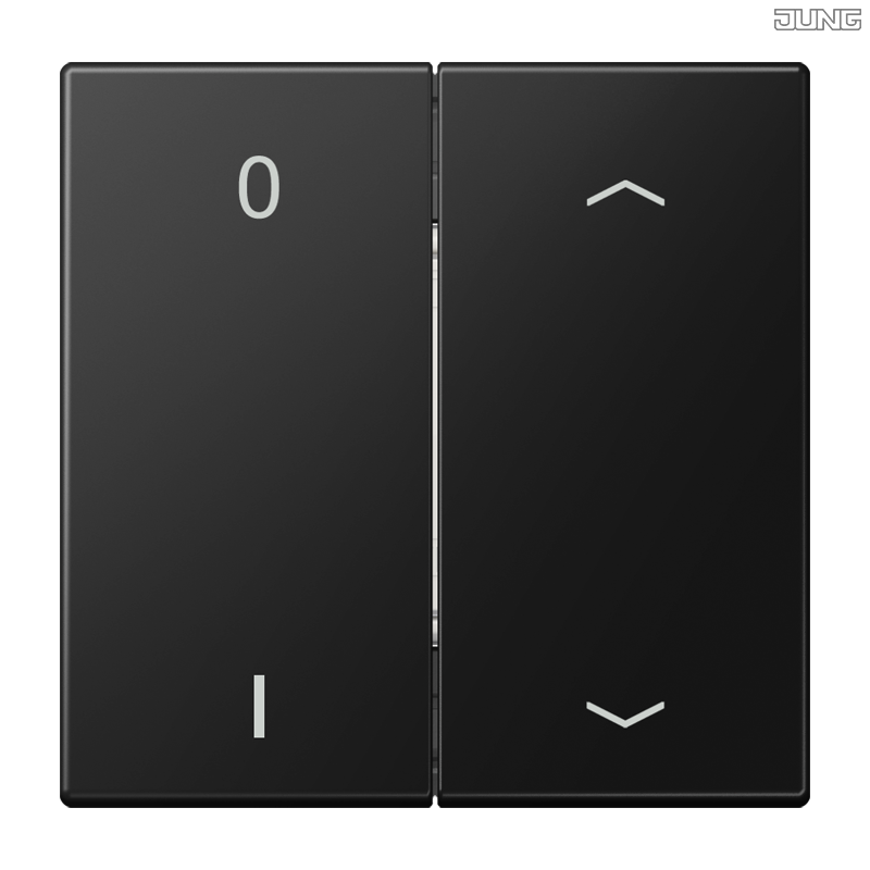 Jung BRG 12-5 PK 42 Abdeckung mit Kipphebel "Kegel" 1-fach 2 Kipphebel