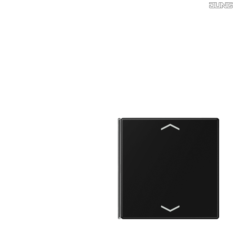 Jung BRG 12-5 PK 42 Abdeckung mit Kipphebel "Kegel" 1-fach 2 Kipphebel