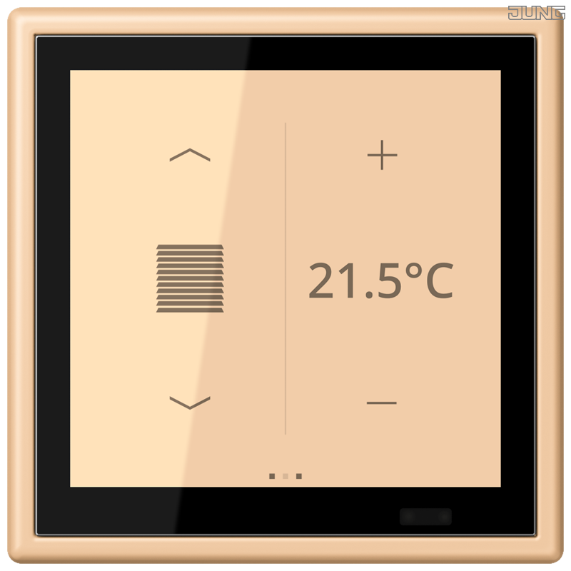 Jung BRG 12-5 PK 42 Abdeckung mit Kipphebel "Kegel" 1-fach 2 Kipphebel