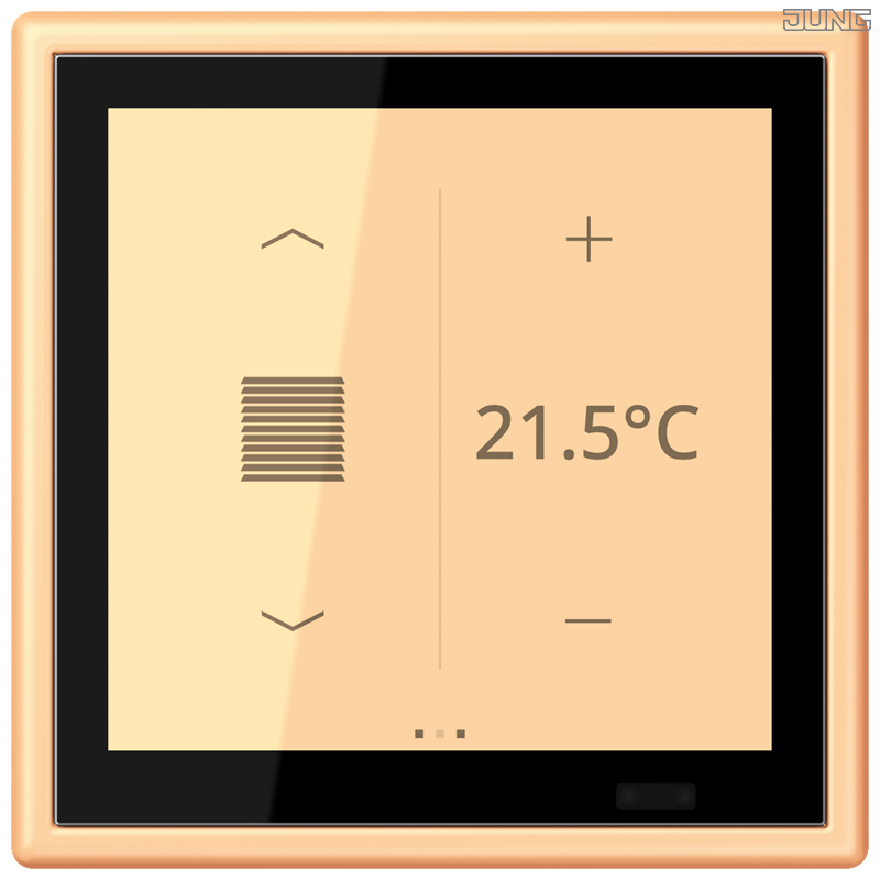 Jung BRG 12-5 PK 42 Abdeckung mit Kipphebel "Kegel" 1-fach 2 Kipphebel