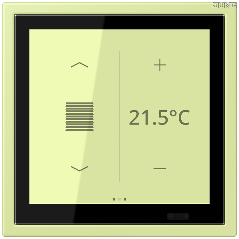 Jung BRG 12-5 PK 42 Abdeckung mit Kipphebel "Kegel" 1-fach 2 Kipphebel
