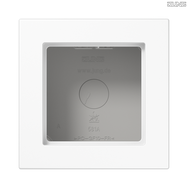 Jung BRG 12-5 PK 42 Abdeckung mit Kipphebel "Kegel" 1-fach 2 Kipphebel