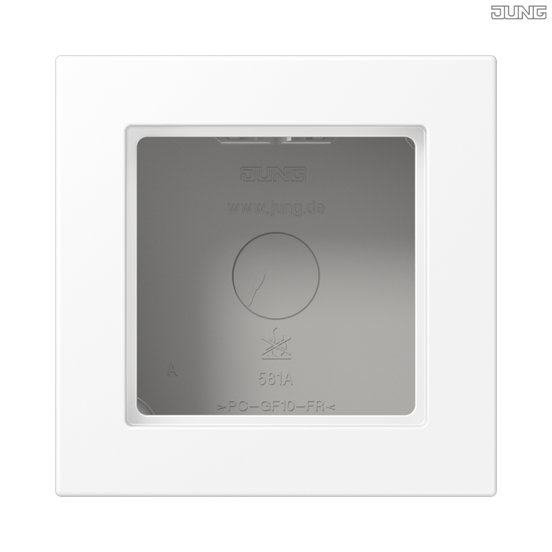 Jung BRG 12-5 PK 42 Abdeckung mit Kipphebel "Kegel" 1-fach 2 Kipphebel