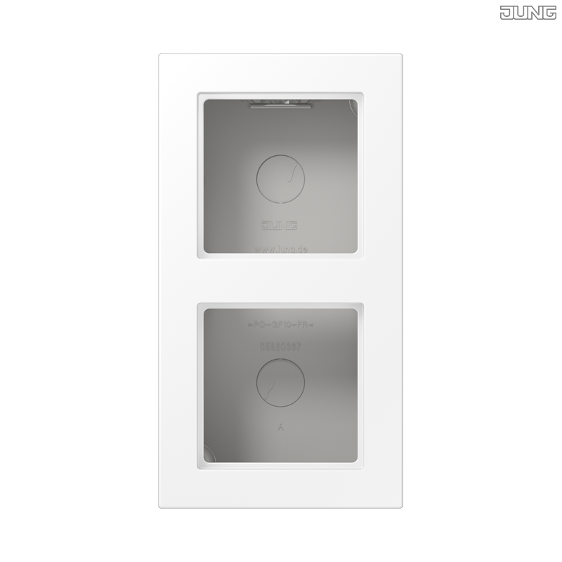 Jung BRG 12-5 PK 42 Abdeckung mit Kipphebel "Kegel" 1-fach 2 Kipphebel