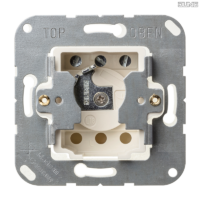 Jung BRG 12-5 PK 42 Abdeckung mit Kipphebel "Kegel" 1-fach 2 Kipphebel