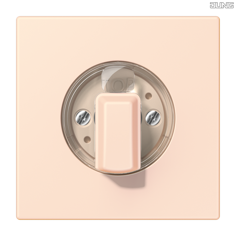 Jung BRG 12-5 PK 42 Abdeckung mit Kipphebel "Kegel" 1-fach 2 Kipphebel