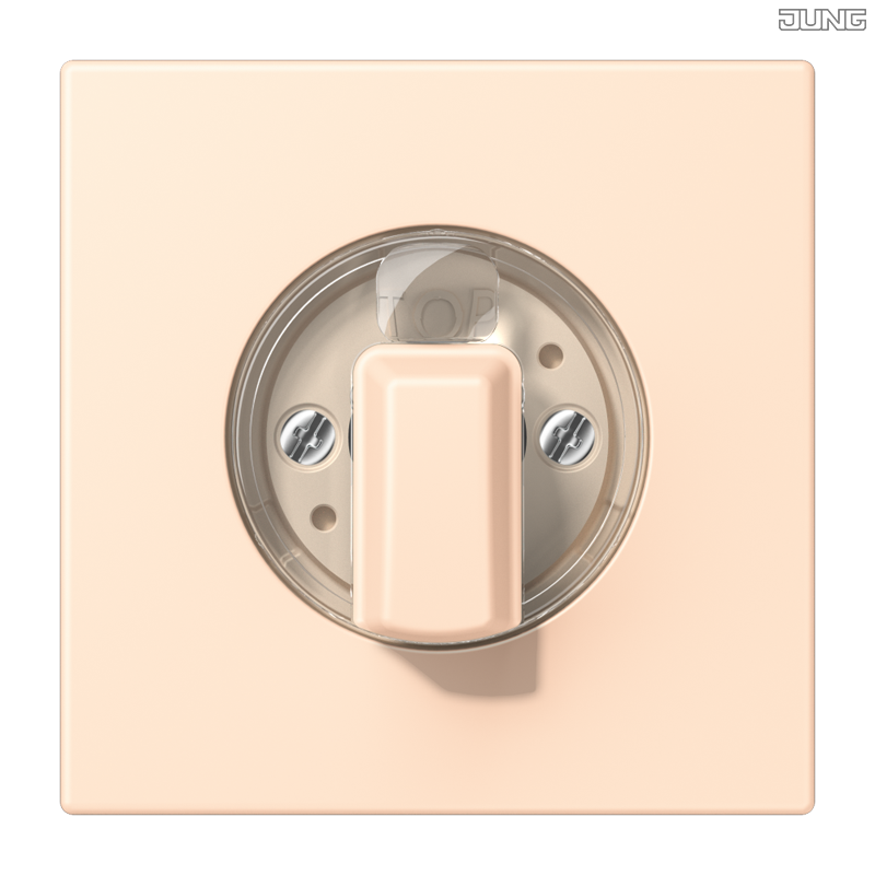 Jung BRG 12-5 PK 42 Abdeckung mit Kipphebel "Kegel" 1-fach 2 Kipphebel