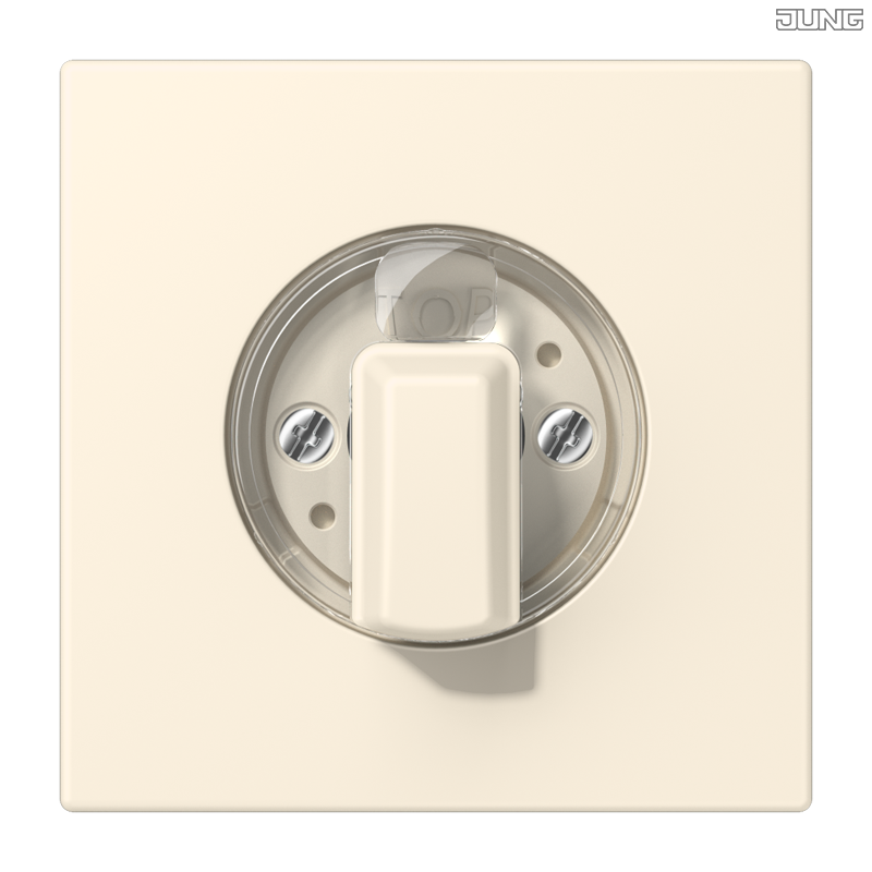 Jung BRG 12-5 PK 42 Abdeckung mit Kipphebel "Kegel" 1-fach 2 Kipphebel
