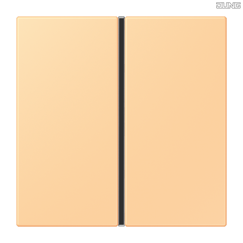 Jung BRG 12-5 PK 42 Abdeckung mit Kipphebel "Kegel" 1-fach 2 Kipphebel