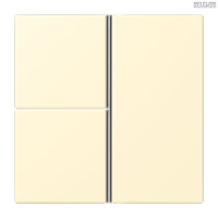 Jung BRG 12-5 PK 42 Abdeckung mit Kipphebel "Kegel" 1-fach 2 Kipphebel