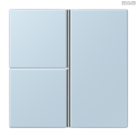 Jung BRG 12-5 PK 42 Abdeckung mit Kipphebel "Kegel" 1-fach 2 Kipphebel