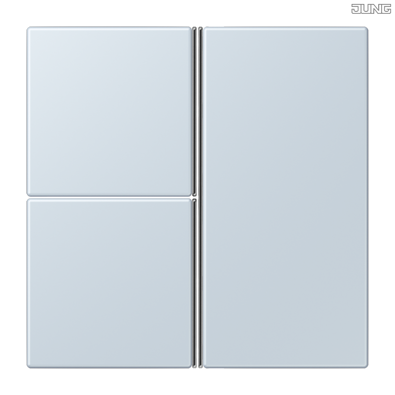 Jung BRG 12-5 PK 42 Abdeckung mit Kipphebel "Kegel" 1-fach 2 Kipphebel