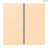 Jung BRG 12-5 PK 42 Abdeckung mit Kipphebel "Kegel" 1-fach 2 Kipphebel
