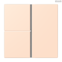 Jung BRG 12-5 PK 42 Abdeckung mit Kipphebel "Kegel" 1-fach 2 Kipphebel