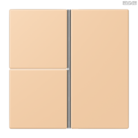 Jung BRG 12-5 PK 42 Abdeckung mit Kipphebel "Kegel" 1-fach 2 Kipphebel