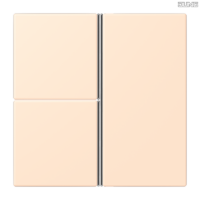 Jung BRG 12-5 PK 42 Abdeckung mit Kipphebel "Kegel" 1-fach 2 Kipphebel