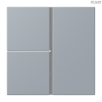 Jung BRG 12-5 PK 42 Abdeckung mit Kipphebel "Kegel" 1-fach 2 Kipphebel
