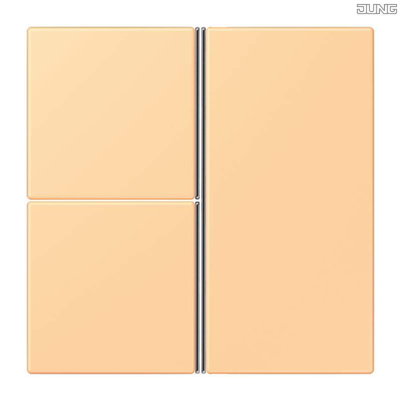 Jung BRG 12-5 PK 42 Abdeckung mit Kipphebel "Kegel" 1-fach 2 Kipphebel