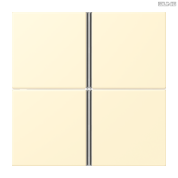 Jung BRG 12-5 PK 42 Abdeckung mit Kipphebel "Kegel" 1-fach 2 Kipphebel