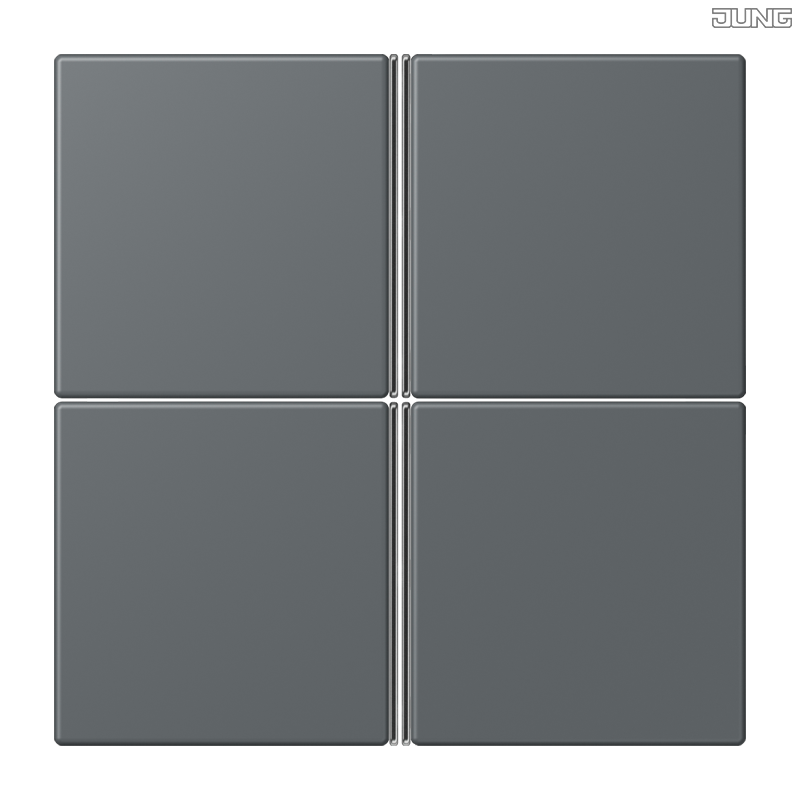 Jung BRG 12-5 PK 42 Abdeckung mit Kipphebel "Kegel" 1-fach 2 Kipphebel