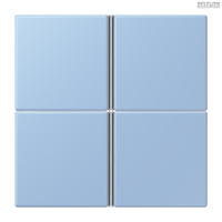 Jung BRG 12-5 PK 42 Abdeckung mit Kipphebel "Kegel" 1-fach 2 Kipphebel