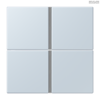 Jung BRG 12-5 PK 42 Abdeckung mit Kipphebel "Kegel" 1-fach 2 Kipphebel