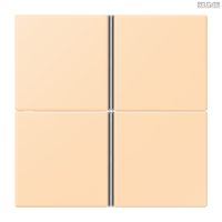 Jung BRG 12-5 PK 42 Abdeckung mit Kipphebel "Kegel" 1-fach 2 Kipphebel