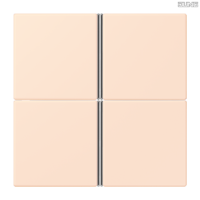 Jung BRG 12-5 PK 42 Abdeckung mit Kipphebel "Kegel" 1-fach 2 Kipphebel