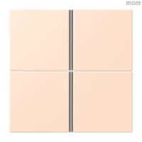 Jung BRG 12-5 PK 42 Abdeckung mit Kipphebel "Kegel" 1-fach 2 Kipphebel