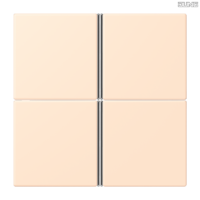 Jung BRG 12-5 PK 42 Abdeckung mit Kipphebel "Kegel" 1-fach 2 Kipphebel