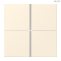 Jung BRG 12-5 PK 42 Abdeckung mit Kipphebel "Kegel" 1-fach 2 Kipphebel