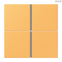 Jung BRG 12-5 PK 42 Abdeckung mit Kipphebel "Kegel" 1-fach 2 Kipphebel
