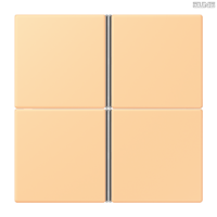 Jung BRG 12-5 PK 42 Abdeckung mit Kipphebel "Kegel" 1-fach 2 Kipphebel