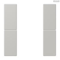 Jung BRG 12-5 PK 42 Abdeckung mit Kipphebel "Kegel" 1-fach 2 Kipphebel