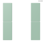 Jung BRG 12-5 PK 42 Abdeckung mit Kipphebel "Kegel" 1-fach 2 Kipphebel