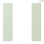 Jung BRG 12-5 PK 42 Abdeckung mit Kipphebel "Kegel" 1-fach 2 Kipphebel