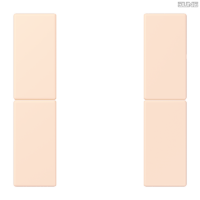 Jung BRG 12-5 PK 42 Abdeckung mit Kipphebel "Kegel" 1-fach 2 Kipphebel